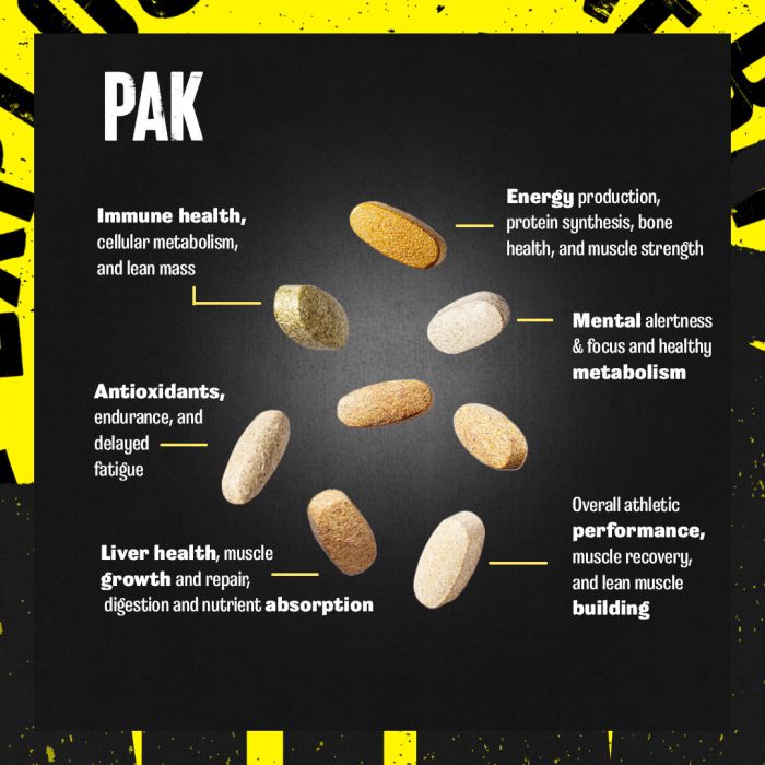 Animal Pak 44 Packs Multivitamínico Deportivo