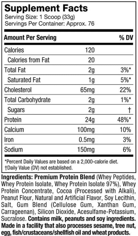 Nitro Tech 100% Whey Gold